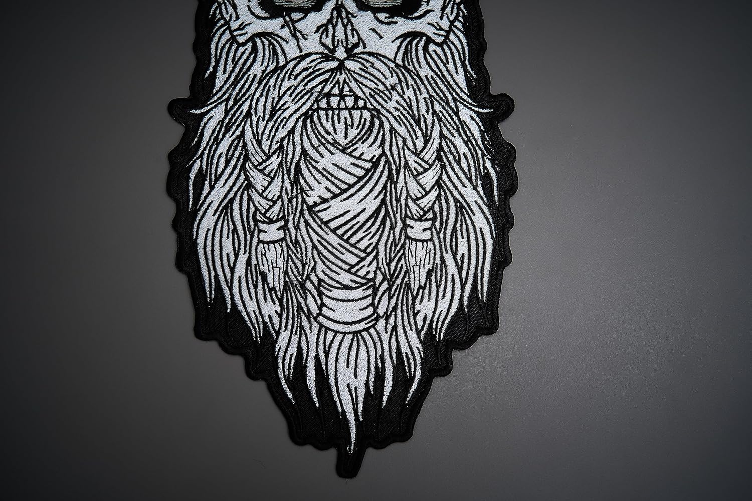 Bear Totem Large Back Patch for Custom Biker Vest / Iron-on / Sew on