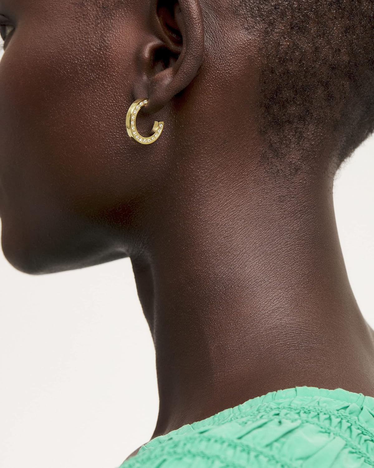 Ted Baker Senatta Crystal Hoop Earrings - Image 4