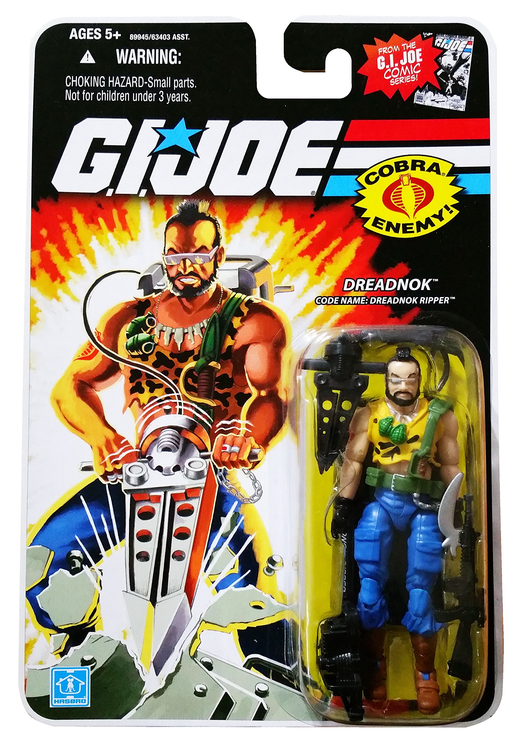 Amazon.com: G.I. Joe 25th Anniversary Comic Series Cardback