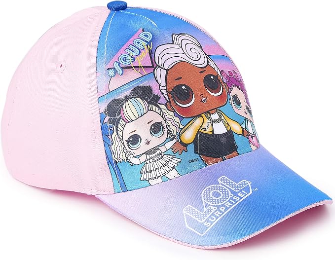L.O.L. Surprise ! Berretto da Baseball Bambina | Cappellino con Visiera per  Bambini | Prodotto Ufficiale Accessori Bimba Bambole LOL Confetti Pop per  L'Estate (Blu) : Amazon.it: Abbigliamento