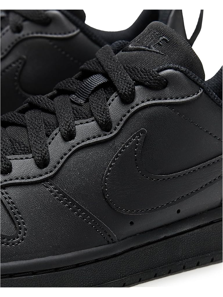 Black Nike Court Borough Low Recraft (Big Kids)