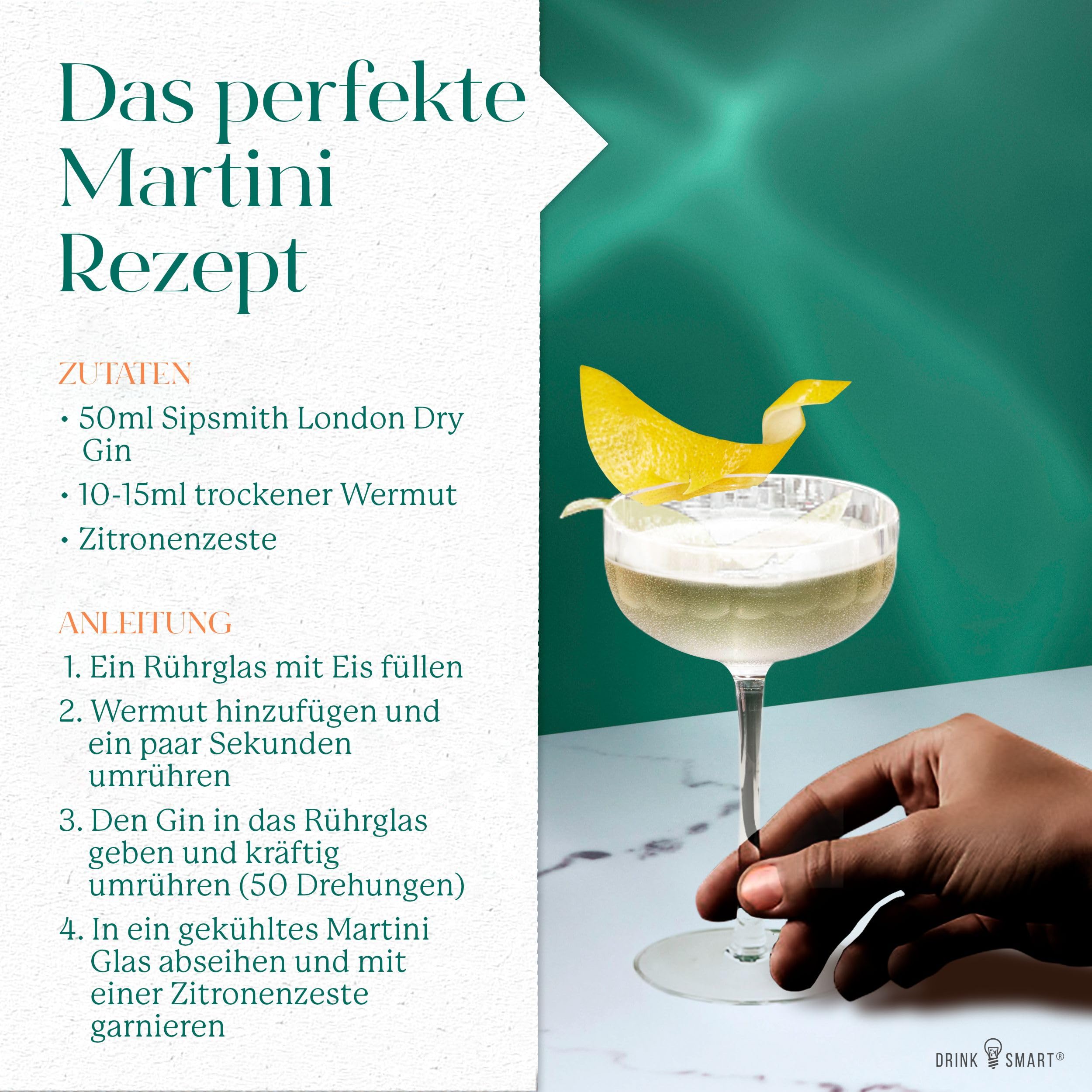 Sipsmith London Dry Gin | samtiger und charaktervoller London Dry Gin | Weich genug für einen Martini, ebenso intensiv für einen Gin & Tonic I 41.6% Vol | 700ml Einzelflasche