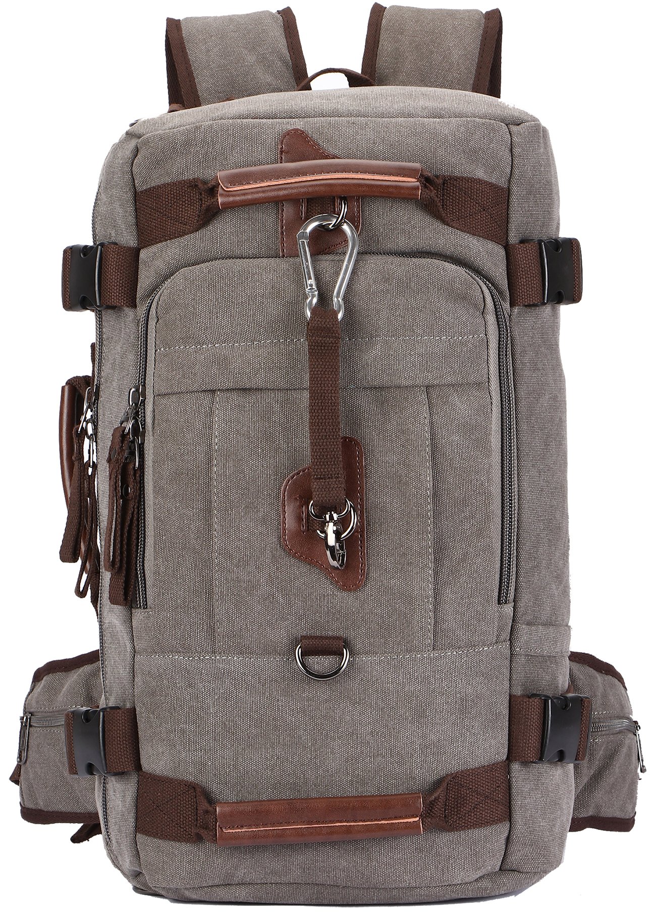 aidonger unisex vintage canvas backpack laptop backpack Shop Backpack, Canvas Luggage Factory Zipper Style Student backpack
