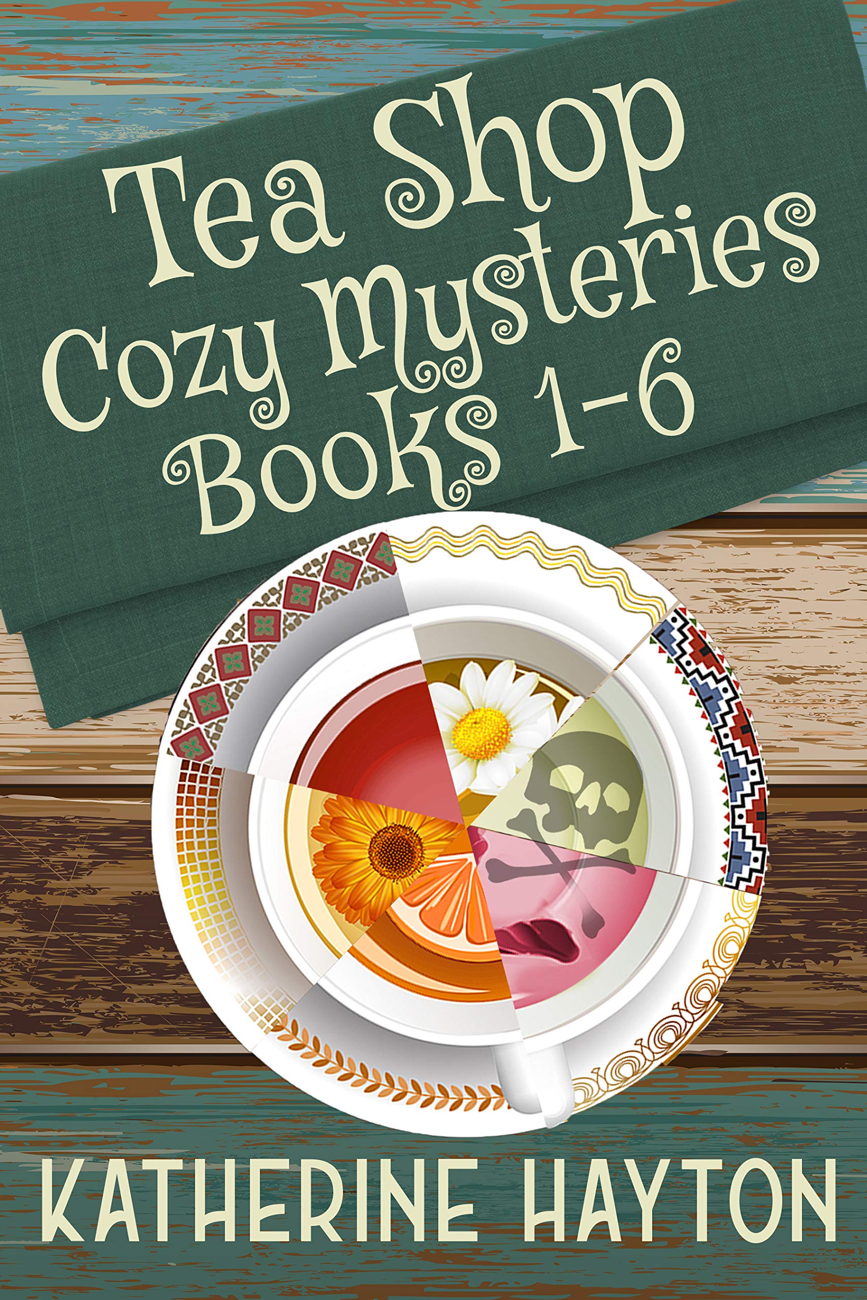 Tea Shop Cozy Mysteries - Books 1-6 (Cozy Mystery Collections Book 2)