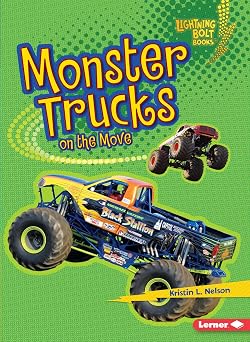 Monster Trucks on the Move Lightning Bolt Books Vroom-Vroom