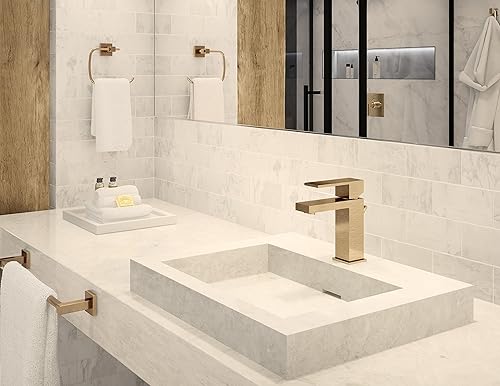 Miniatura 3 de Symmons 363TR-BBZ Duro - Toallero de pared en bronce cepillado