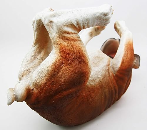 Miniatura 4 de Atlantic Collectibles British Bulldog Canine Dog 10.25 pulgadas de largo, soporte para botella de vino
