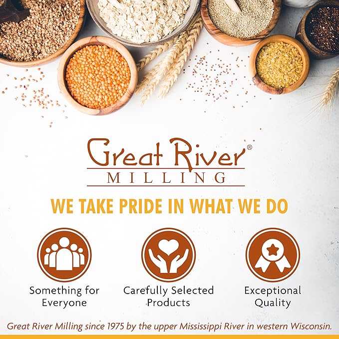 Harina Orgánica Multiuso Lily White Great River Milling 2 lb (Paq. 4) miniatura 7