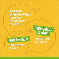 Vista 6 de Purina Friskies Country Style Dinner - Alimento húmedo para gatos, (24) latas de 5.5 onzas