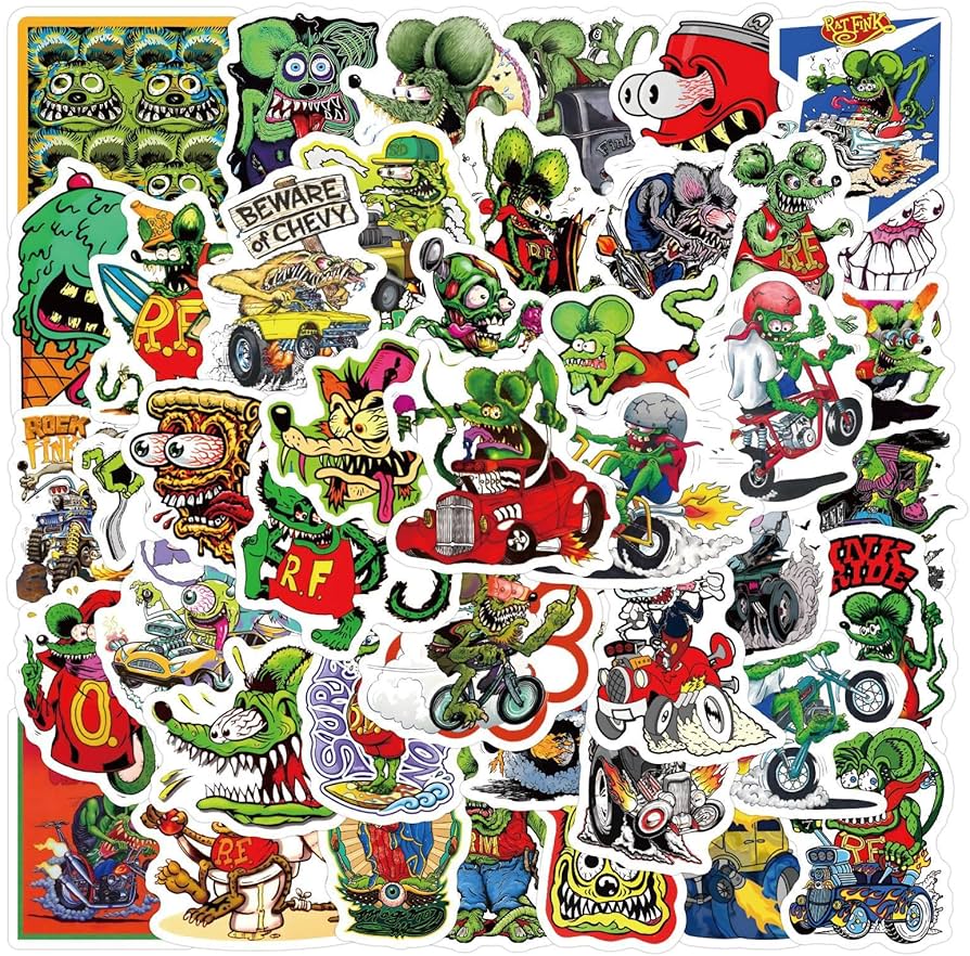 ラットフィンク　RatFink 8個セット ラットフィンクRatFink 8個セット