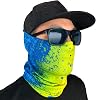 GOT Sports フィッシングマスク 迷彩ヘッドウェア - フィッシングサンマスク ネックゲイター ヘッドバンド バンダナ バラクラバ - 多機能通気性シームレスマイクロファイバーマヒマヒ