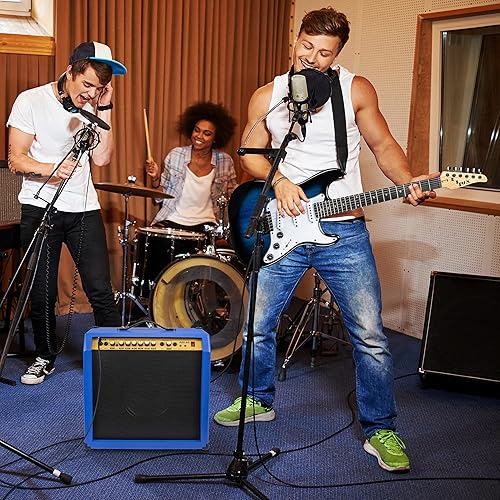 Miniatura 137 de LyxPro Amplificador de guitarra eléctrica de 60 vatios Combo de estudio de estado sólido y amplificador de escenario con altavoz de 10 pulgadas