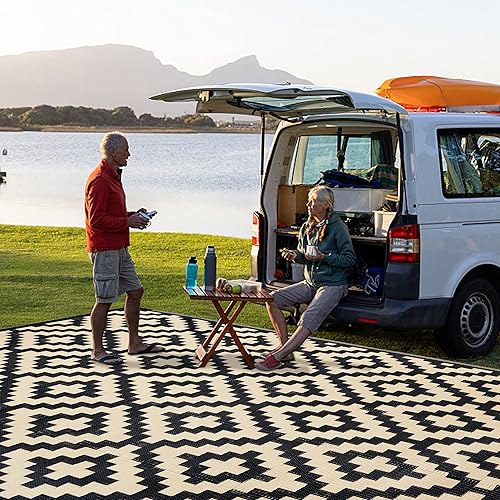 Miniatura 237 de SAND MINE - Alfombras reversibles, alfombra de pajillas de plástico, alfombra de área moderna, alfombra grande para suelo y exteriores, vehículos