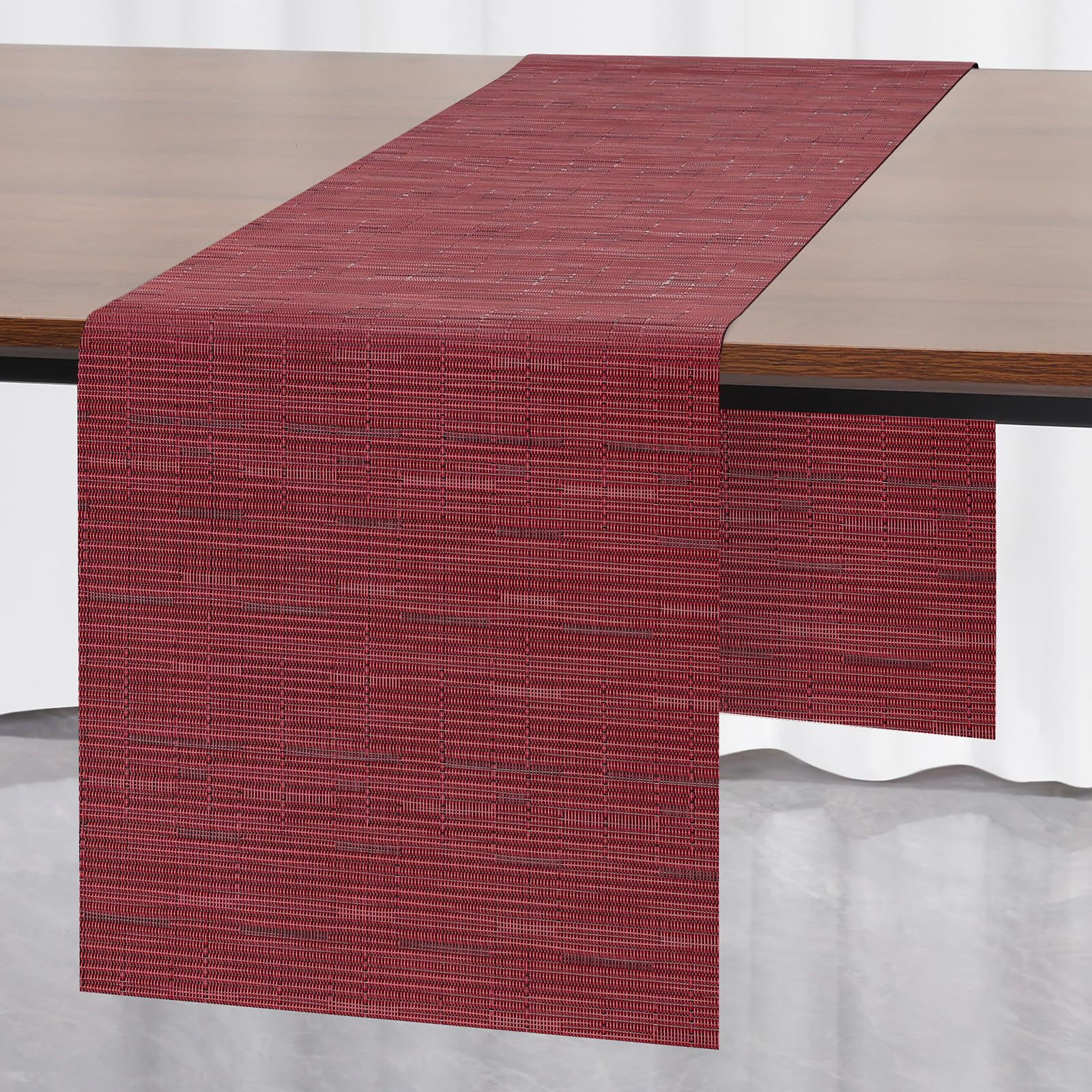 Myir JUN Tischläufer, Tischläufer Modern Tischläufer Abwaschbar Tischläufer Outdoor Wärmeisoliertes PVC für Häuser Restaurants Hotels