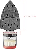 Vista 10 de SKIL SR232301 - Lijadora de detalles multifunción con cable con caja antipolvo de microfiltro, 3 accesorios adicionales y 12 hojas de lijado