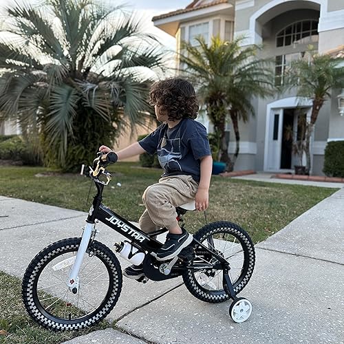 Miniatura 28 de Joystar - Little Daisy - Bicicleta infantil, unisex, para niños de 2 a 7 años, de 12, 14 y 16 pulgadas, con asiento para muñeca, serpentinas