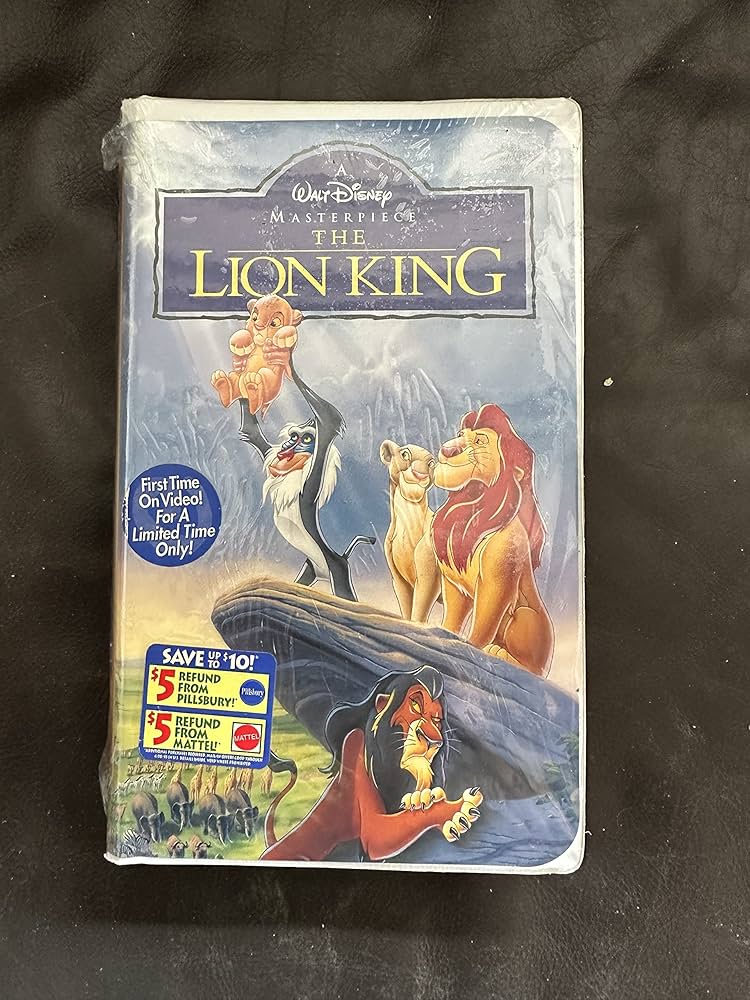 (未使用･未開封品)Lion King [VHS] WALT DISNEY The Lion King (VHS, 1995) Masterpiece Collection