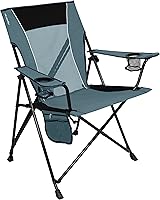 Vista 17 de Kijaro - Sillas de campamento portátiles de doble cerradura: disfruta del aire libre con una silla plegable versátil para deportes, césped - Doble