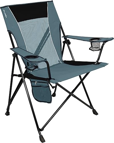 Miniatura 9 de Kijaro Silla de playa con bolsillo refrigerador, varios colores y patrones divertidos, silla plegable de playa perfecta y silla de campamento,