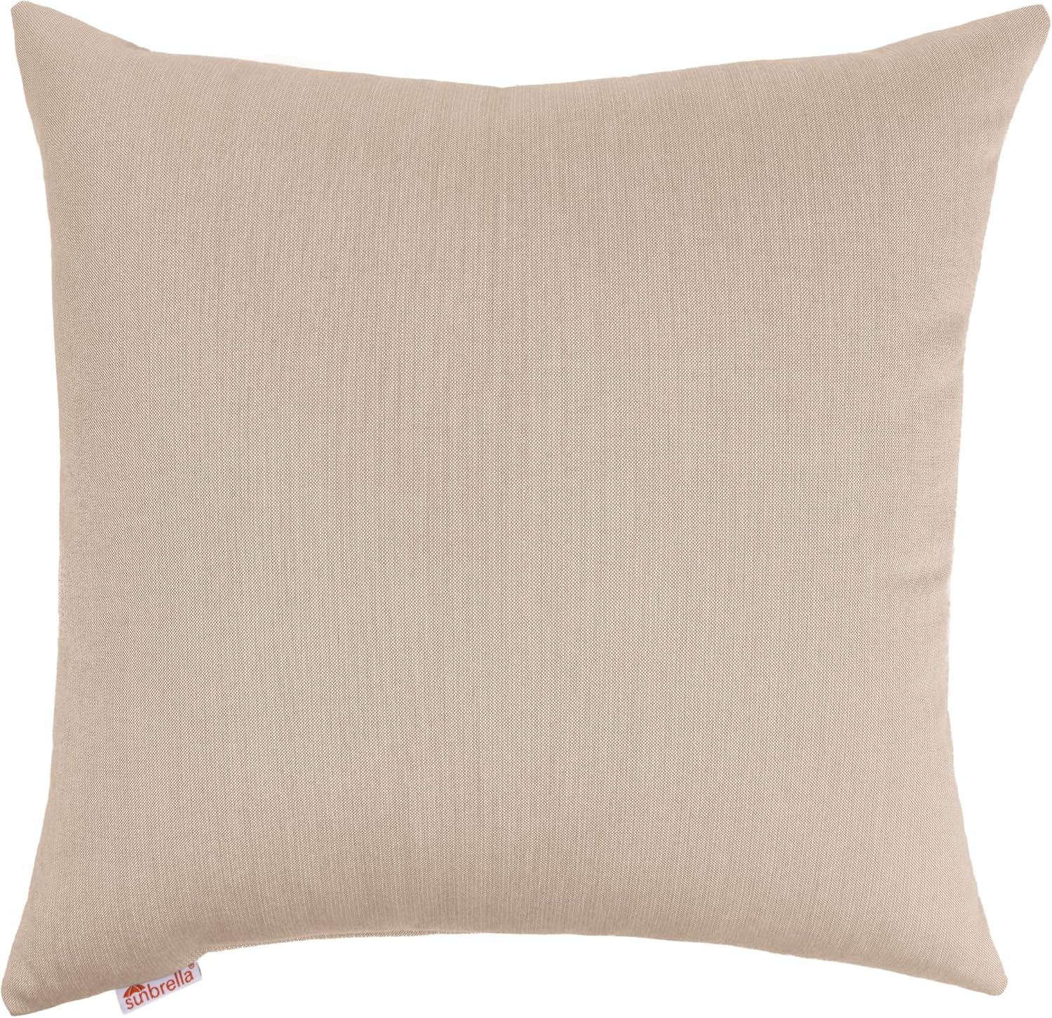 Austin Horn Classics Sunbrella Knife Edge & Filled Pillow - Set of 2, One 20" and One 13"x20" Sand