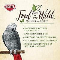 Vista 4 de Kaytee Comida de The Wild Natural Pet Parrot Food, 2.5 libras