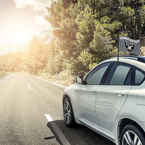 Miniatura 230 de Rico Industries NFL - Bandera de doble cara para automóvil, accesorio para auto B07NHSRDX2