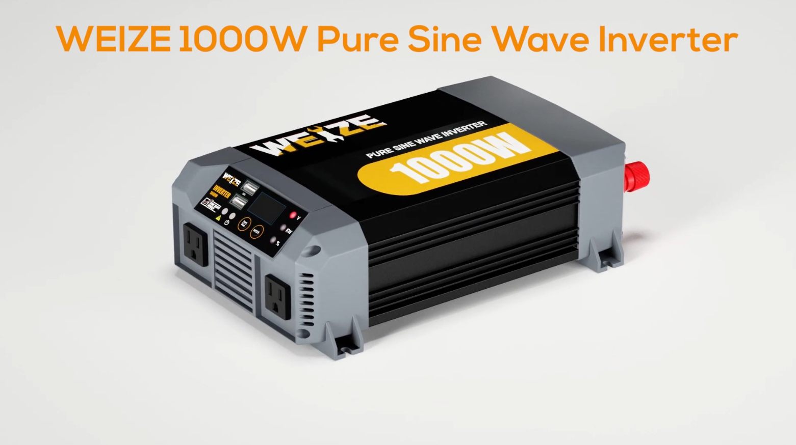 Watch Power Inverter Watch WEIZE 1000W Pure Sine Wave Inverter on Amazon Live