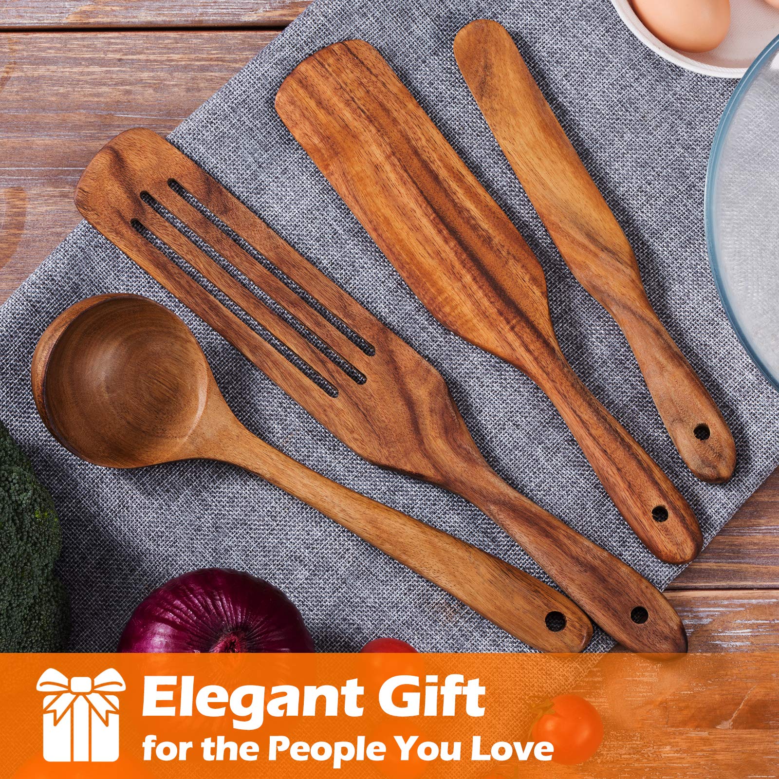 Spurtles Mutter Starter - Holz Rührstab Für Brot & Teig | 27,9cm Küchenutensil