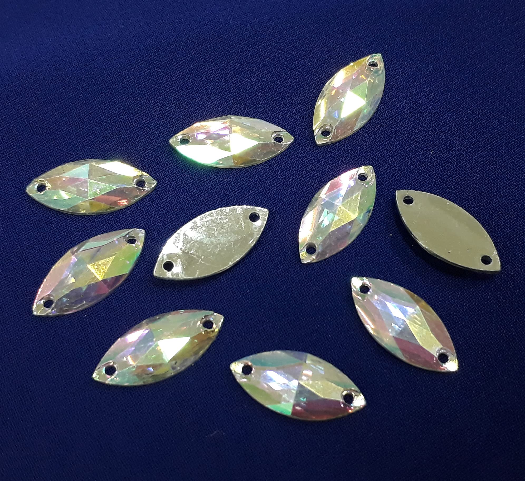 3210 Pietre Ovali Da Cucire, Strass Di Vetro AAAAA, Da Cucire - Foto 11