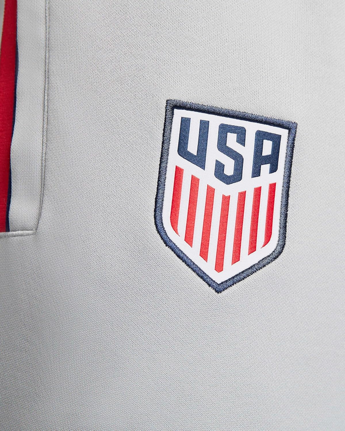 Nike Men's USA Knit Soccer Pants L Gray