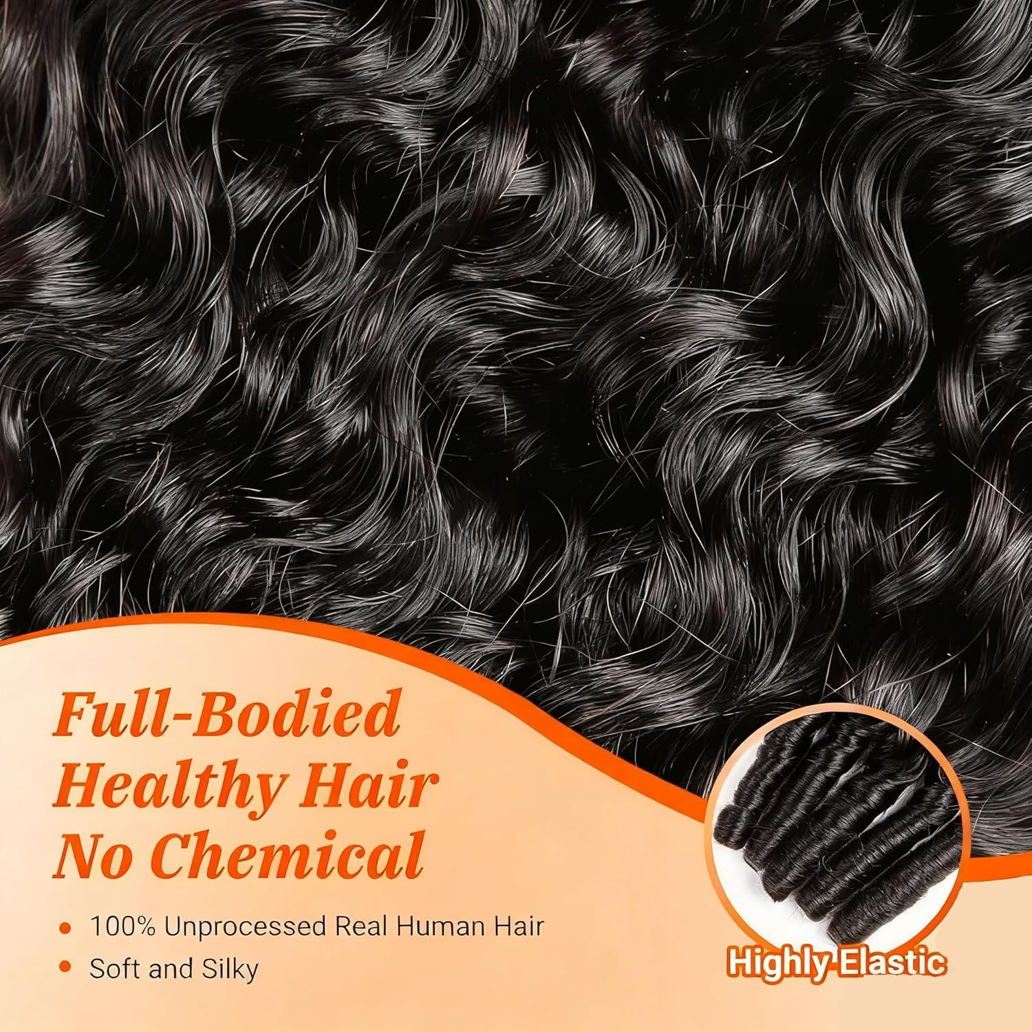 4 Bundles Burmese Curly Bundles Human Hair 3c4a 100% Unprocessed Brazilian Virgin Hair Quick Water Weave with Spiral Curly End Raw Human Hair Extensions 12 12 12 12 Inch Natural Black