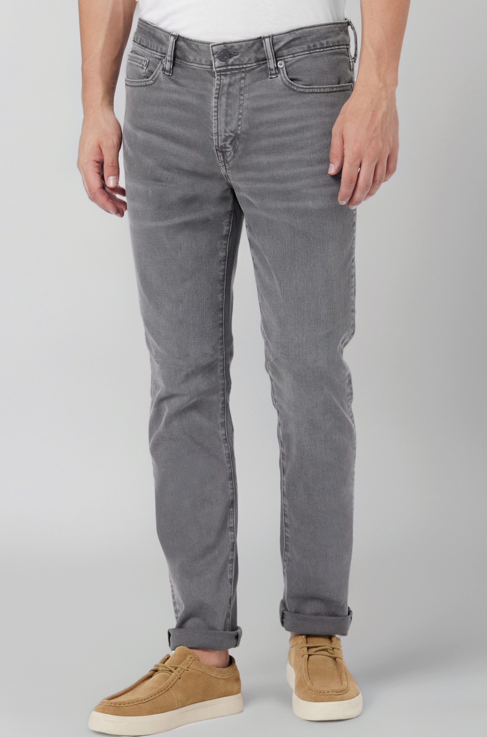 Men Grey Airflex+ Slim Jean
