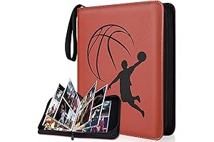 440 Pockets Trading Card Binder Fits Basketball, Soccer and Trading Cards