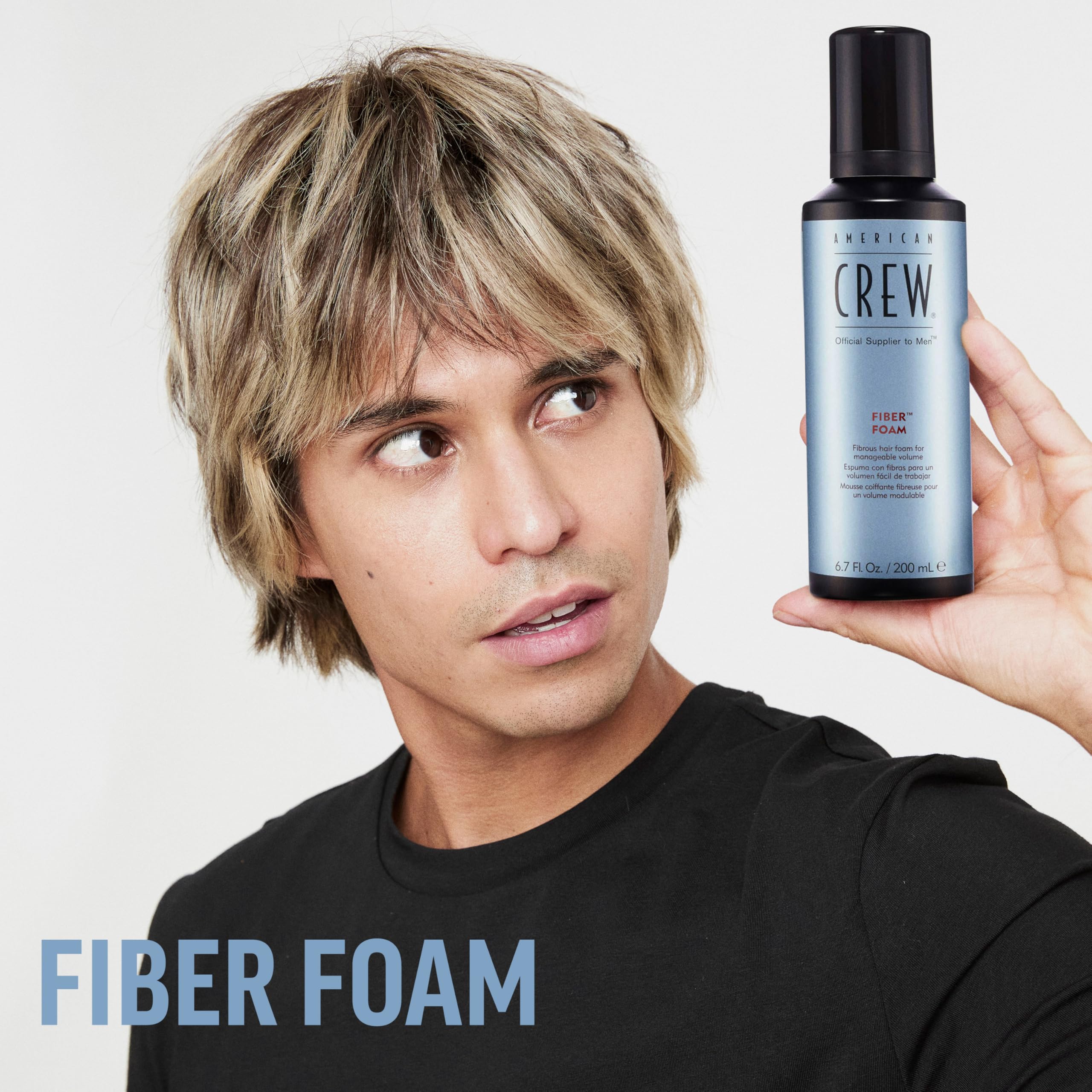 American Crew Fiber Foam 200ml - mousse fibreuse
