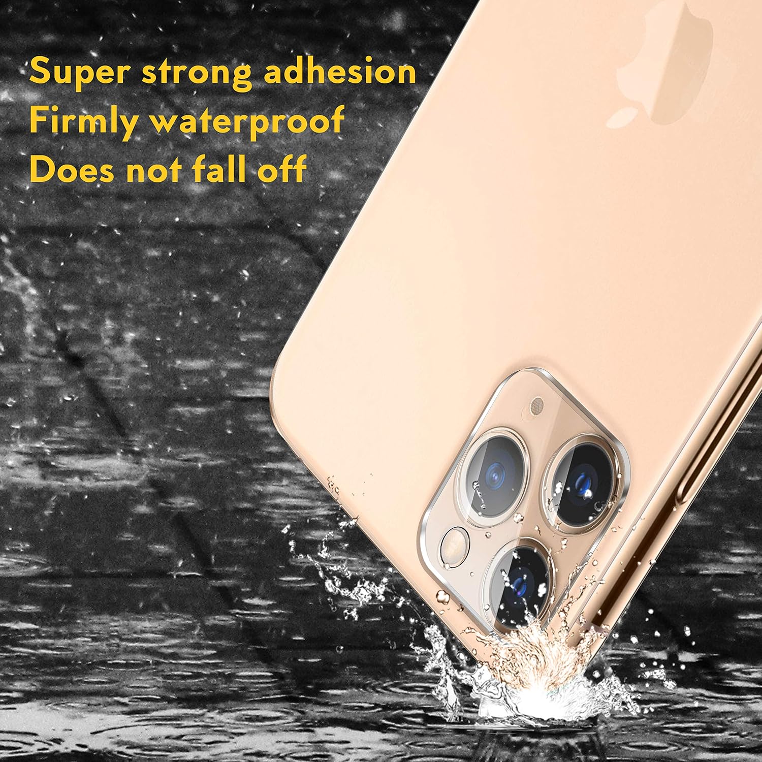 [ 1 Pack] UniqueMe Camera Lens Protector for iPhone 11 Pro/iPhone 11 Pro Max Tempered Glass [NEW VERSION]