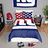 Vista 11 de FOCO Unisex-Adult NFL Team Logo Bed in a Bag Comforter Bedding 3-Piece Set