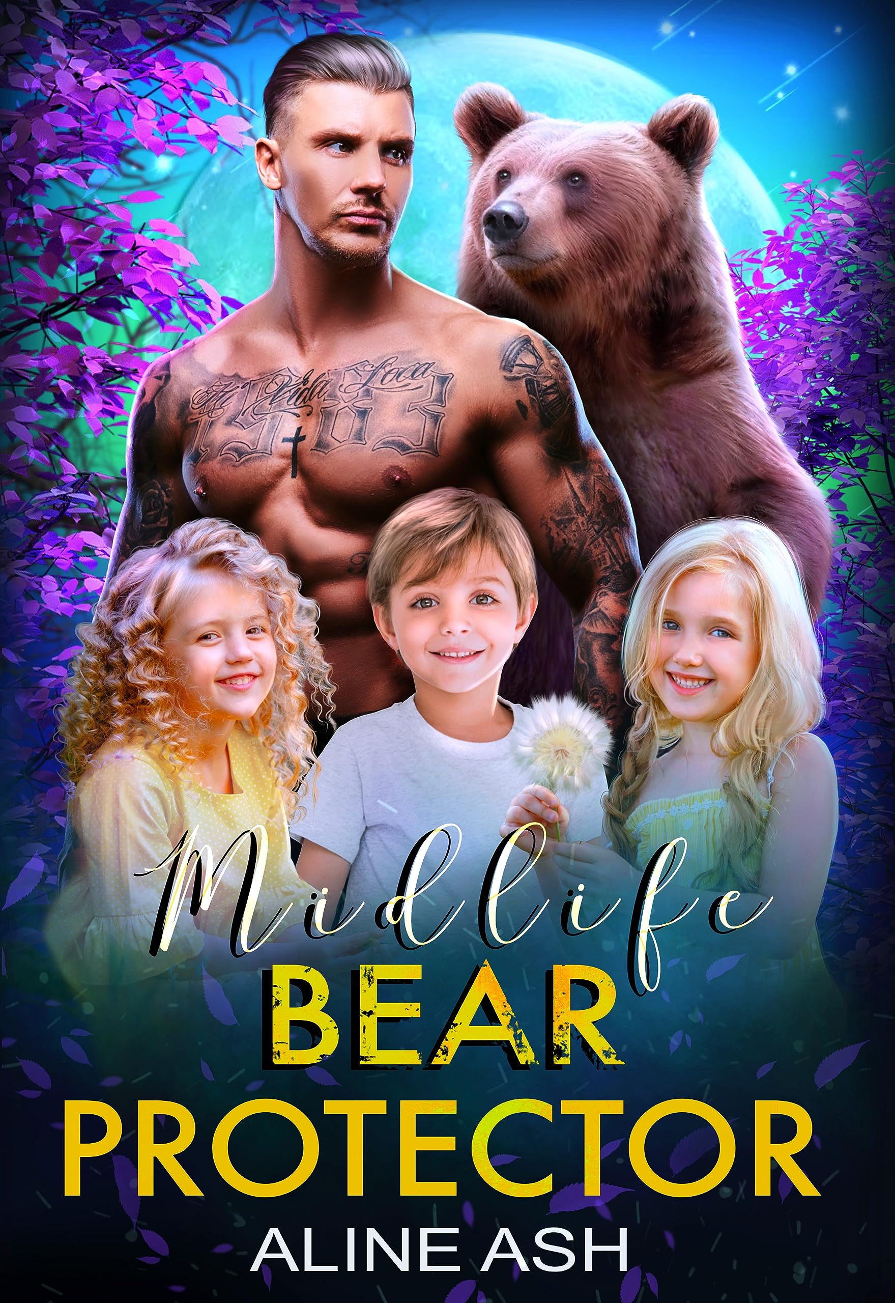 Midlife Bear Protector : A Fated Mate Shifter Romance (Bear Mates Over Forty Book 6)
