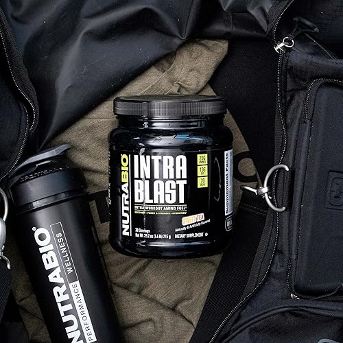 Vista 28 de NutraBio Intra Blast Bcaa - Suplemento de aminoácidos en polvo, mezcla de electrolitos e hidratación, intra, preentrenamiento y recuperación