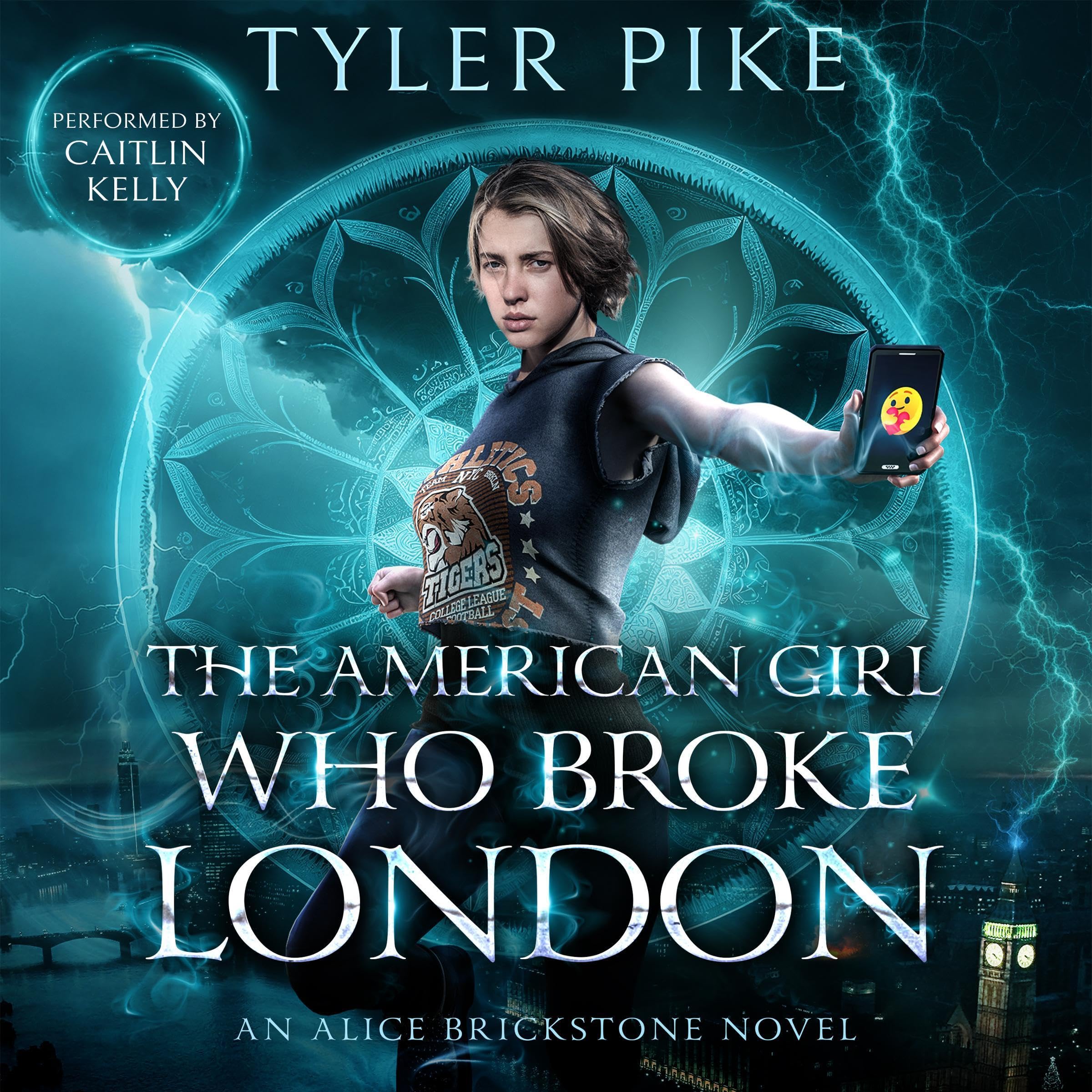 Cover art for The American Girl Who Broke London