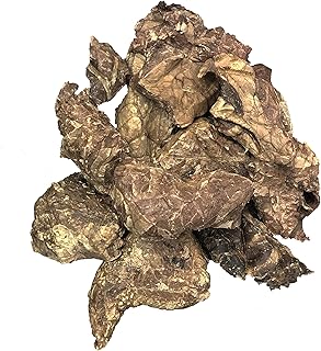 hotspot pets Beef Lung Dog Treats -1 Pound Big Bag - Slow Roasted, All Natural Dehydrated Premium Beef Lung Training Treats for Dogs - High Protein- Rawhide Alternative Snack for All Breeds