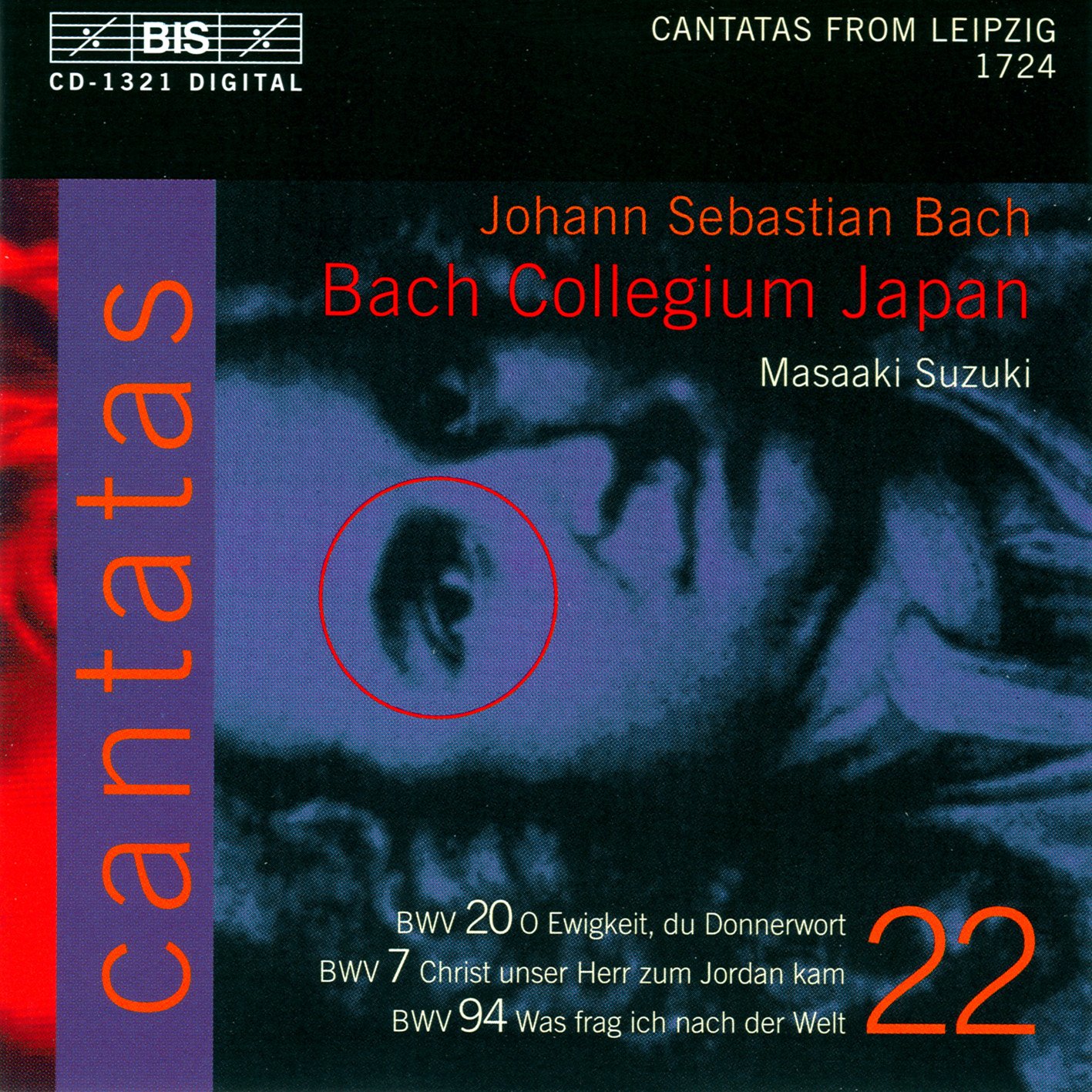 Bach: Cantatas, Vol 22 (BWV 20, 7, 94) /Bach Collegium Japan · Suzuki