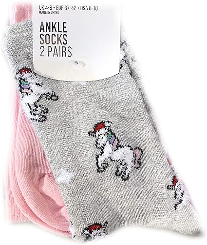 Primark - Calcetines de Navidad para Mujer (37 a 42) : Amazon.es: Ropa