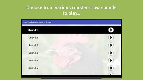 Miniatura 10 de Cock A Doodle Doo Rooster Crow Sounds