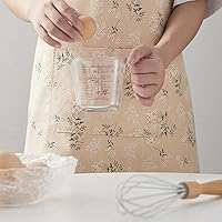 Vista 5 de Japanese Kitchen Apron for Women & Men,Adjustable Chef Apron with Pocket,Unisex Apron for Home,BBQ,Garden Amarillo