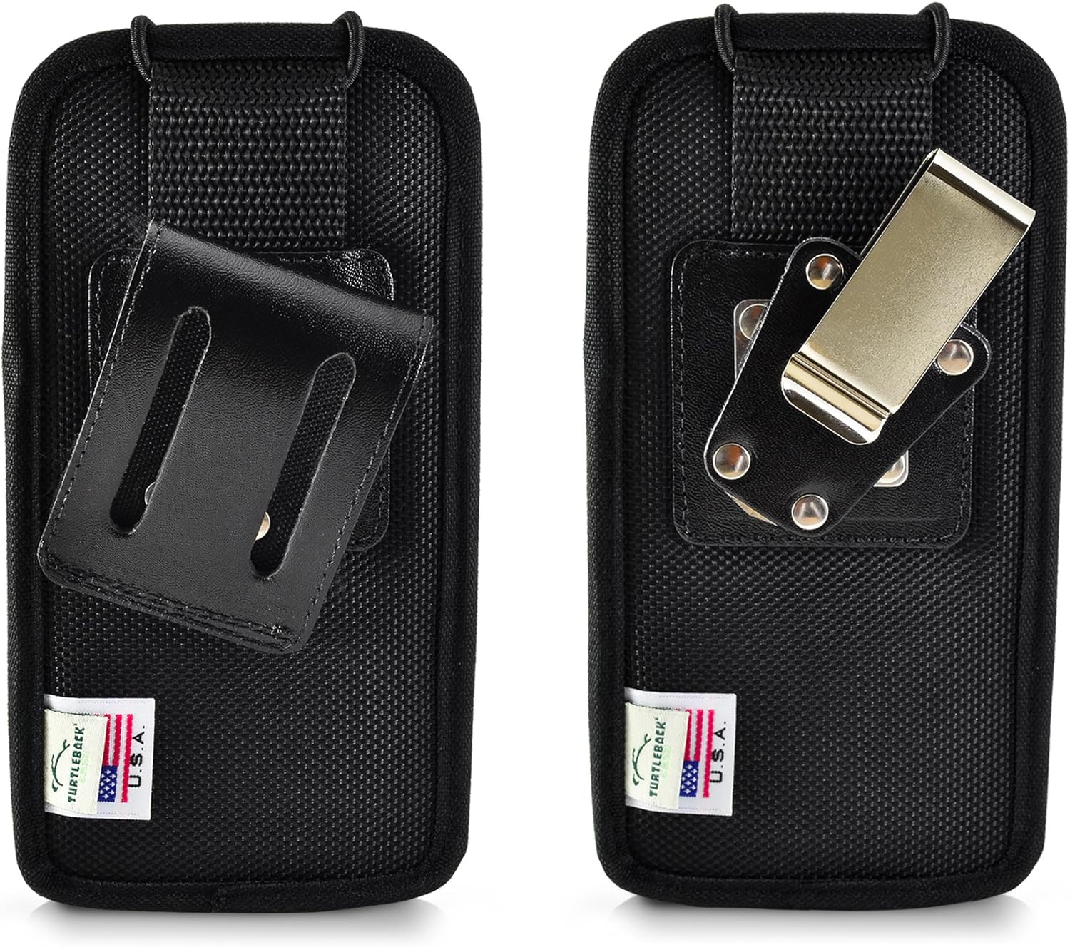 Turtleback Mobile Computer Case Made for Intermec CN70 Touch Computer Nylon Holster, 2 Belt Clips (Metal Clip & Belt Loop) Mobile Scanner Holder Fits Devices 6 3/4" X 3 1/4" X 1 1/2"