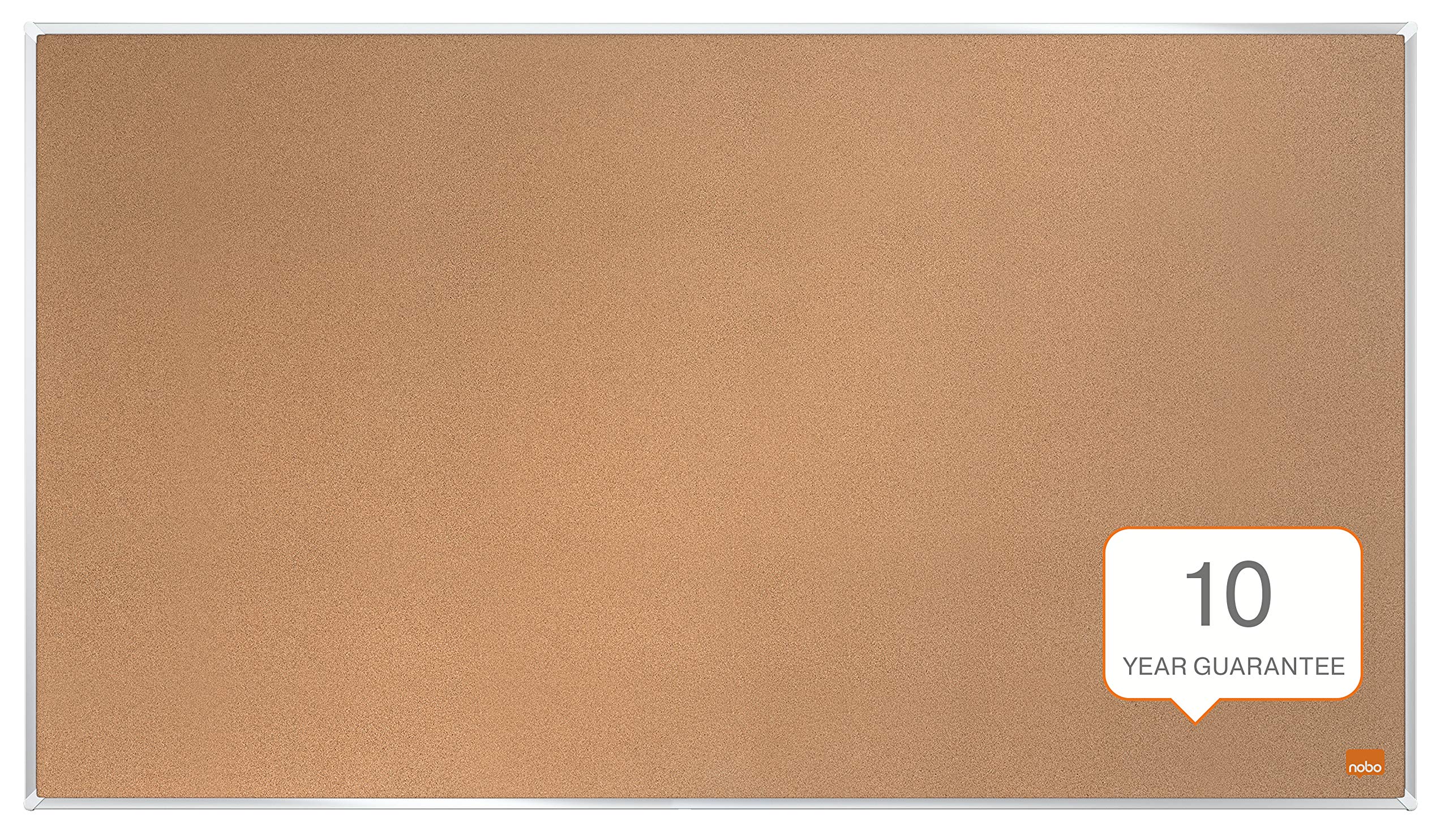 Szeroka tablica korkowa Nobo, 710 x 400 mm, wąska ramk