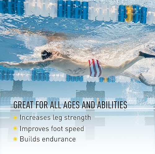 Miniatura 6 de FINIS Long Floating Swim Fins - Training Fins for All Ages - Improves Kick Technique & Body Position