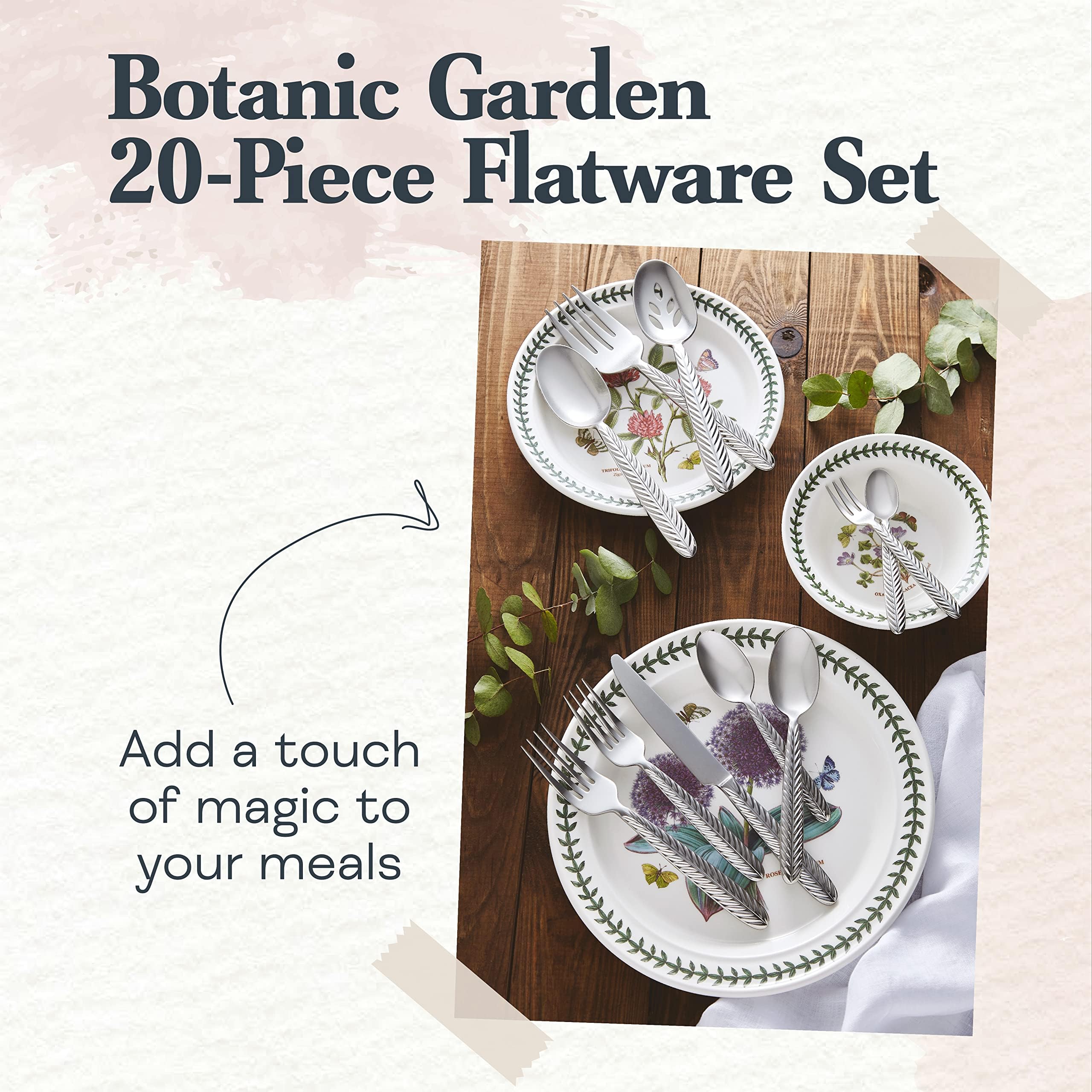 Amazon | Portmeirion ボタニックガーデン 20点 食器セット - トリプル