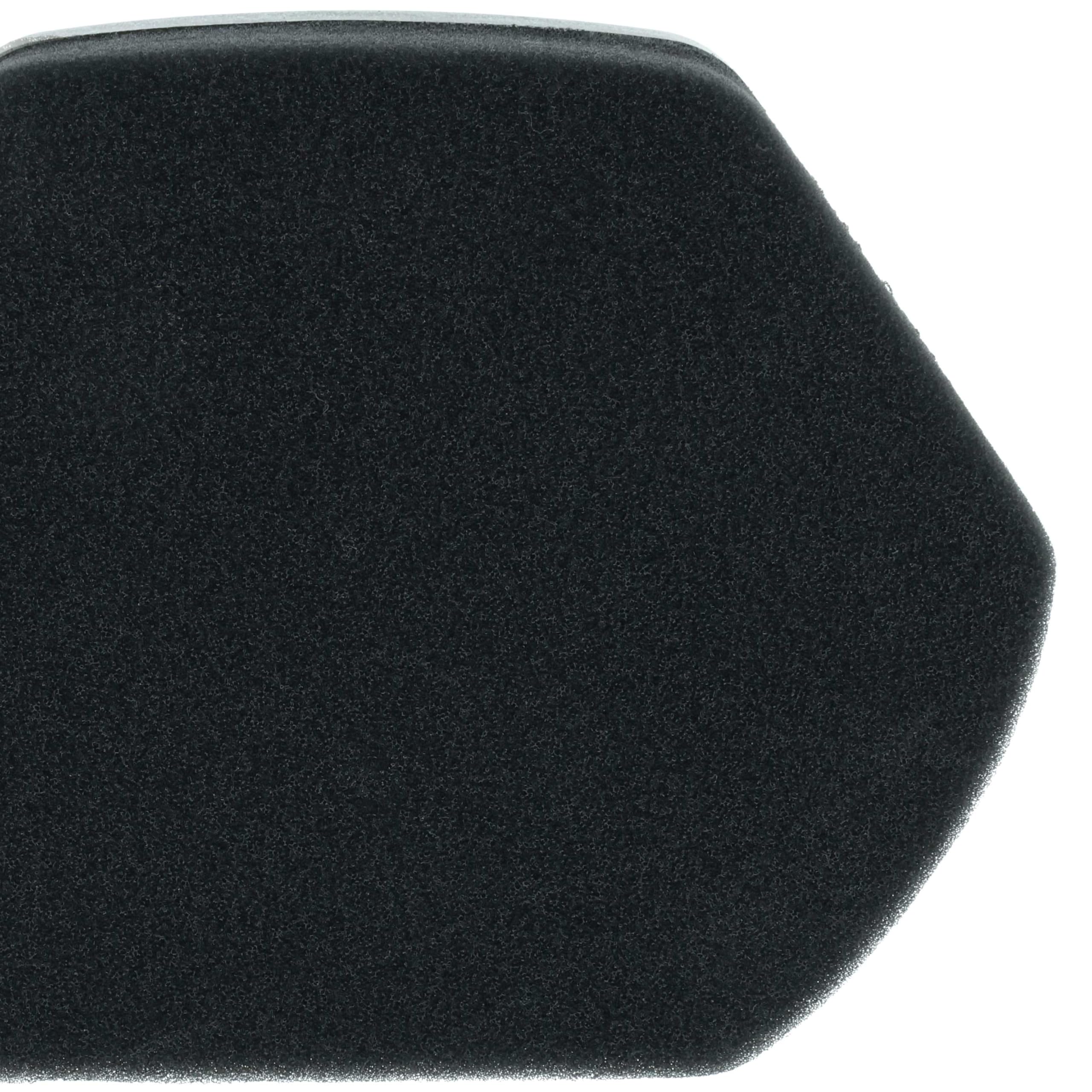 vhbw 4x Filtro de aspiradora compatible con Bosch BGS 21WX100/02