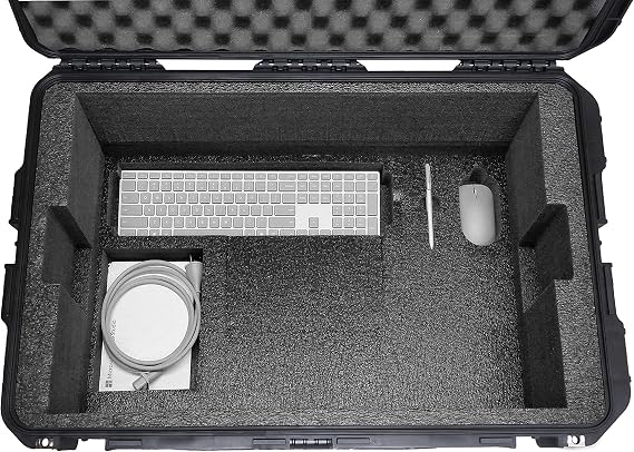 Case Club Case fits Microsoft Surface Studio, Studio 2, or Studio 2+ in Pre-Cut, Heavy Duty, Shippable, Waterproof Case